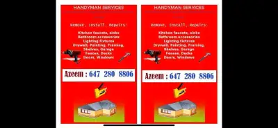 647 280 8806 Azeem Expertise in: KITCHEN & BATH BASEMENT RENOVATION DRYWALL & PAINTING FLOORING SIDI...