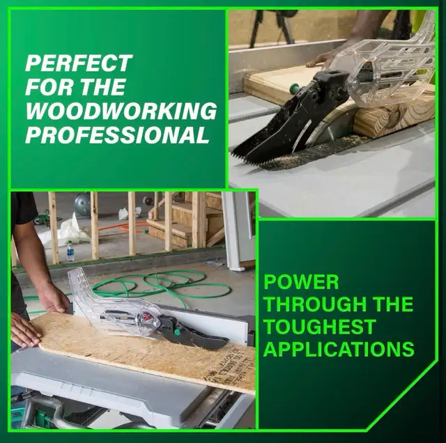 Metabo HPT Table Saw, 10” Carbide Tipped Blade, 35” Rip Capacity in Power Tools in Markham / York Region - Image 4