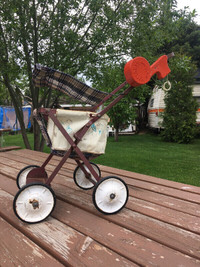 Retro Doll Stroller