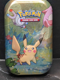 Pokemon Trading Card Tin Pikachu 