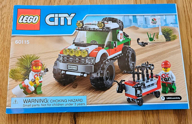 Lego Set # 60115 4 x 4 Off Roader in Toys & Games in City of Halifax - Image 2