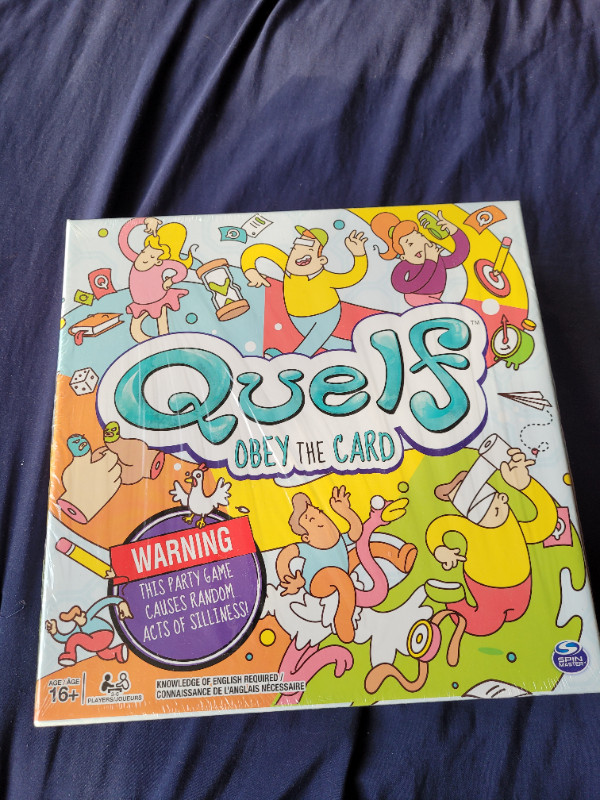 Quelf obey the card - new board game in Toys & Games in City of Toronto