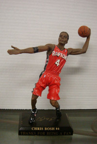 Toronto Raptors Chris Bosh Thanks For Being A Fan Action Figure