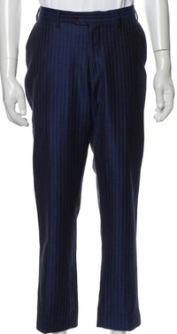 Suitsupply Navy stripe dress pants - size 30/32