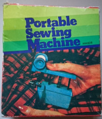 Vintage 1960's Portable Sewing Machine