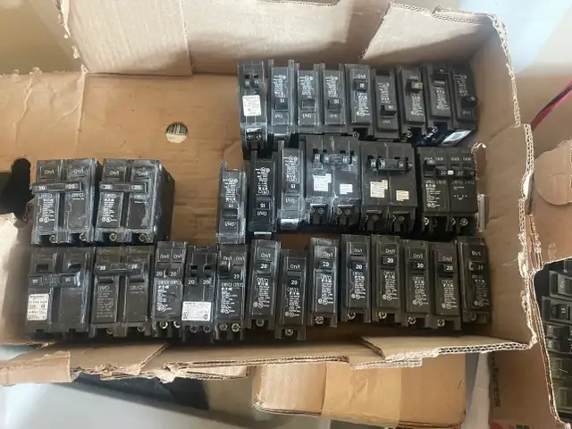 Electrical Surplus — Breakers, Fire Alarm, Exit Signs & Lights | Other ...