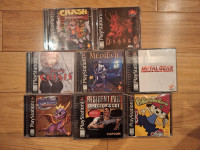 PS1 PlayStation video games