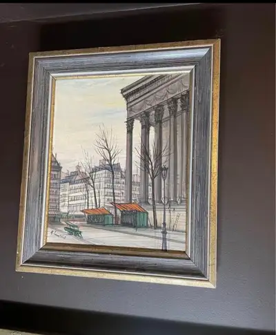 Listed French artist Paul Lambert, View more