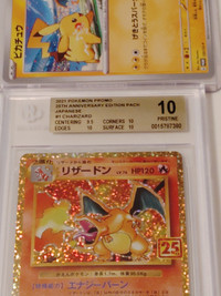 2021 Charizard BGS 10 Pristine Pokemon Japanese Low POP