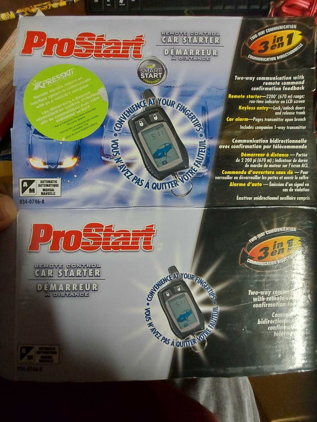 Prostart Remote 3n1 Remote starter  in Other in City of Toronto
