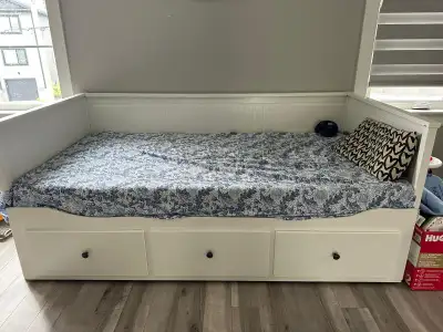 Selling Twin bed with Mattress , View more