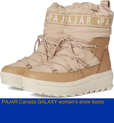 PAJAR Canada GALAXY women's snow boots Size 8 in Box, View more