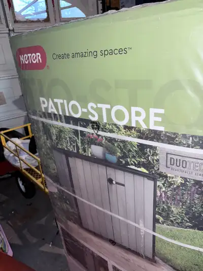 Keter Patio Store 1000L Outdoor Storage Shed – BRAND NEW , View more