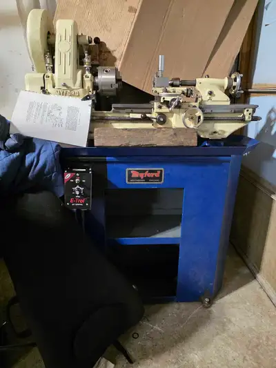 Myford ML7 metal lathe., View more