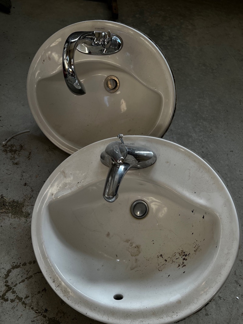 Bathroom sinks with faucet Plumbing, Sinks, Toilets & Showers