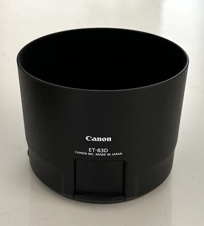 ET-83D Original Genuine Canon Lens Hood (Pare-soleil) MADE IN JAPAN / FABRIQUÉ AU JAPON Compatible:...