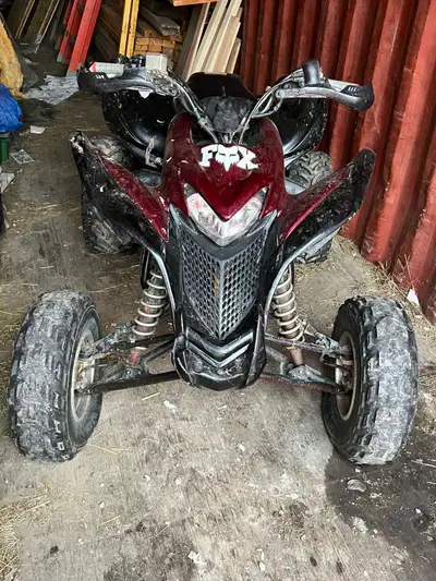 It’s a 2008 Honda trx 700 xx Needs a new engine I blew the bottom end apart, right before I blew it...