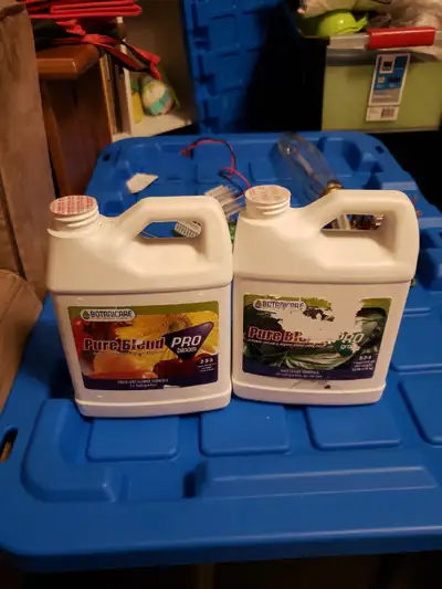 I have new and unopened nutrients from Botanicare and an opened but over 95% full Advanced Nutrients...
