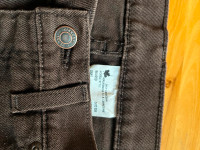 Men’s Kirkland Jean- dark brown 33x28