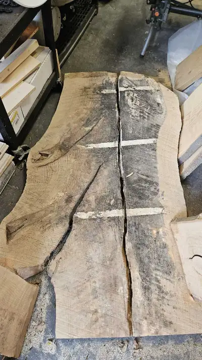 Hardwood slab for epoxy project, View more