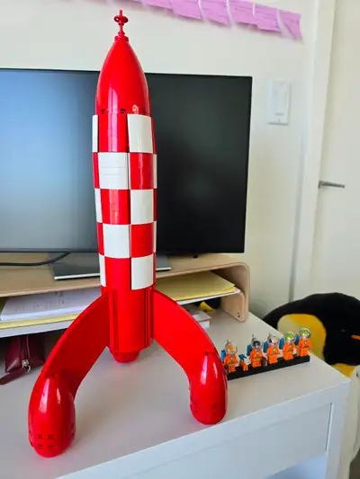 LEGO Ideas Tintin Moon Rocket, set 21367, completed, View more
