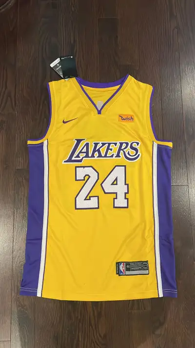 Kobe Lakers NBA jersey Sizes: S, M, L, XL, 2XL