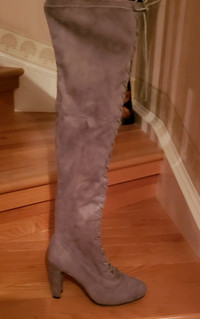 Grey Boots, Size 9