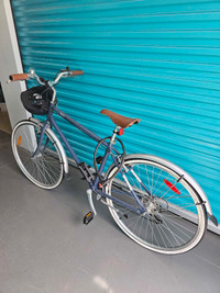 Vintage urban retro style bicycle 