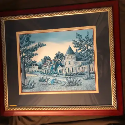 FS.Framed Catherine Karnes Munn print (33"x29"), View more