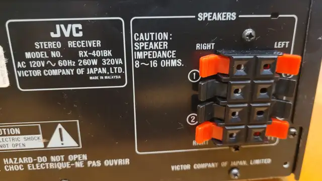 JVC RX-401 AM/FM Computer Controlled Stereo Receiver in Stereo Systems & Home Theatre in Mississauga / Peel Region - Image 11