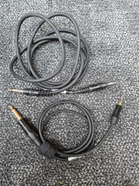Audio / guitar cables