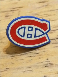 Montreal Canadiens plastic lapel pin
