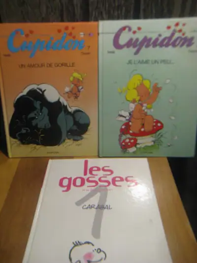 Cupidon 7 et 8 + LES GOSSES.  5$ chacun, View more