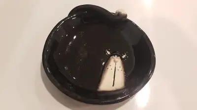vintage cartoon cat bowl dish plate Russ Berrie Alley Katz, View more
