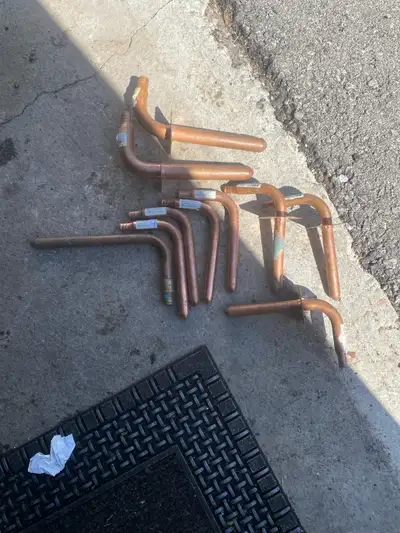 Pex pipe rough $65 for all of them two 3/4 and eight 1/2 text Jerry 705 305 0528