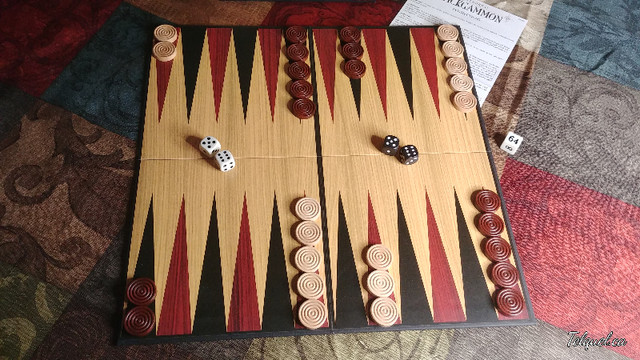 Jeu Classique de Backgammon dans Jouets et jeux  à Longueuil/Rive Sud - Image 4