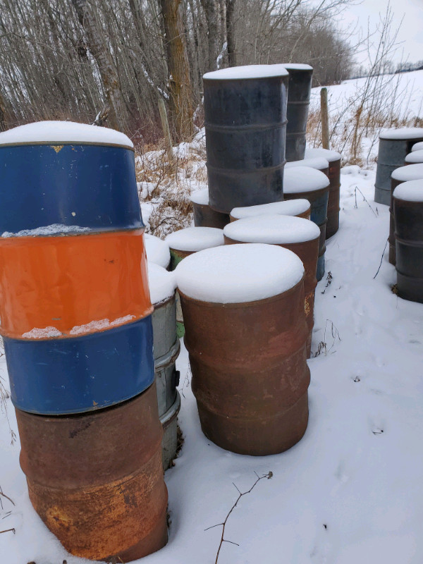 Large Quantity of Oil Drums & Burn Barrels  in Other in Edmonton - Image 4