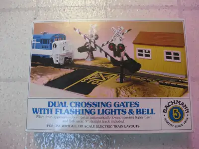 Model train crossing gate HO, View more