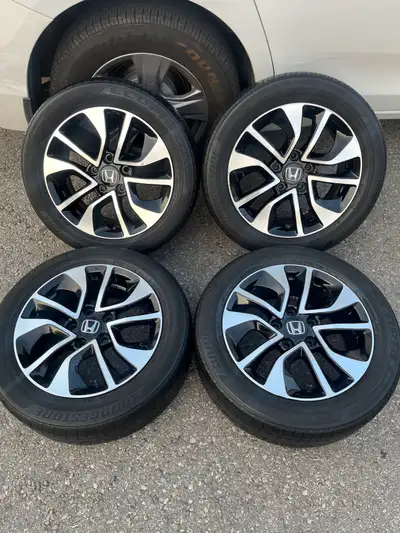 Used on 2015 Honda Civic, but you can use on 2006-2025 Honda Civic. Tires have life left. But you ca...