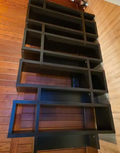Tall wooden shelf, View more