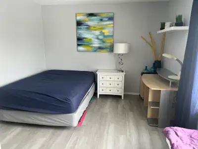 Large, Bright, Clean, Fully Furnished bedroom for rent in owner occupied townhouse. Utilities includ...