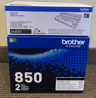 brother TN-850 toner cartridge twin pack - unopened, View more
