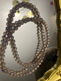 Purple chalcedony bracelet 