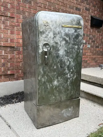 1952 Frigidaire- Bare-Metal Showpiece (Non-Working/Display), View more