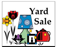 YARD SALE  Has been cancelled! Will be rescheduled soon!