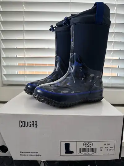 new kids Cougar winter boots size 12, View more