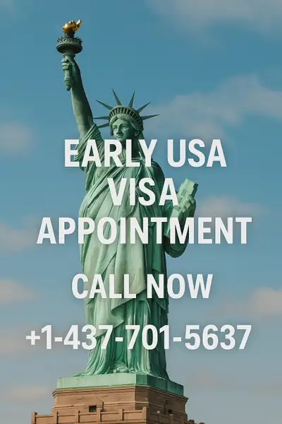 Early USA visa appointment, View more