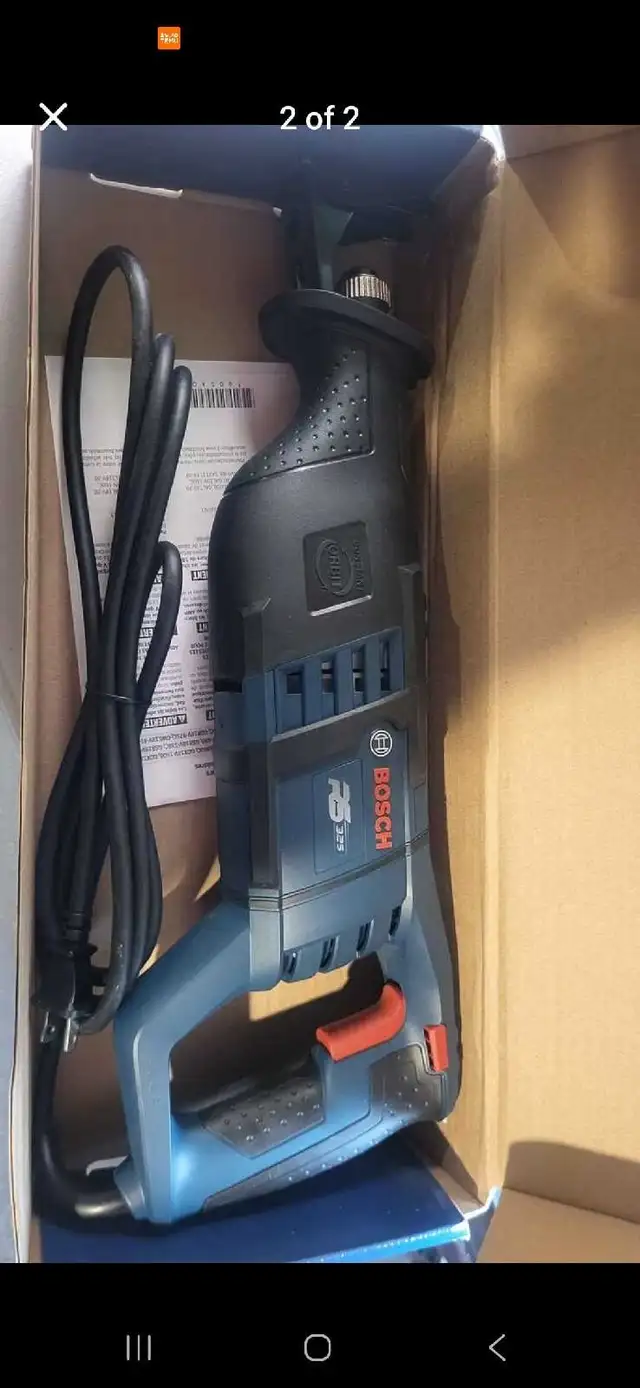 BOSCH Reciprocating Saw in Power Tools in Windsor Region - Image 2