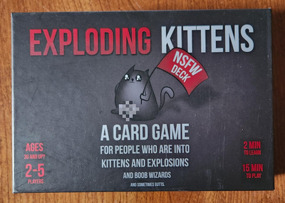 Card Game - Exploding Kittens - NSFW Deck, View more