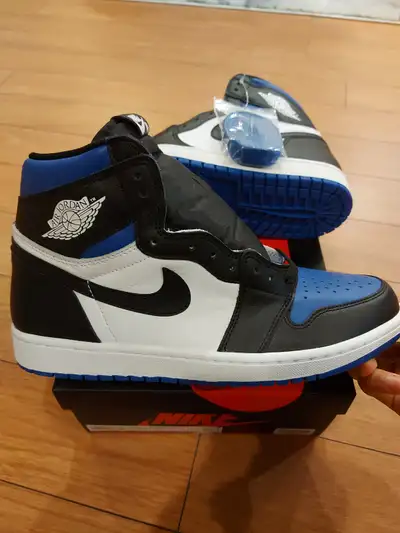Jordan 1 Royal Toe (2 pairs available) Brand New DS, Never tried on or worn. Size 10.5 100% Authenti...